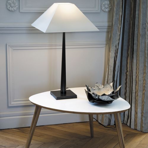 Lampada da tavolo - L76 - CASADISAGNE - in ottone / in cotone / classica