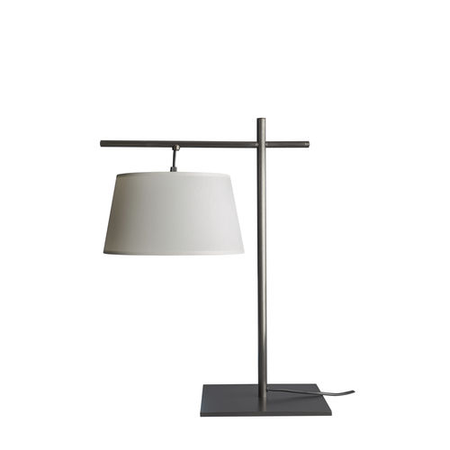 Lampada per ufficio - L141 - CASADISAGNE - in ottone / in cotone / contemporanea