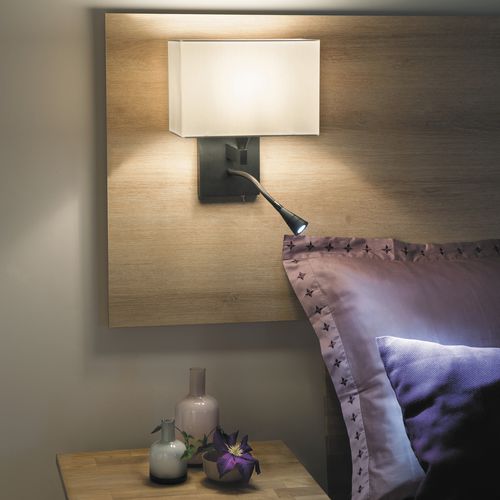 Applique classica - AL008 - CASADISAGNE - da interno / in ottone / in cotone
