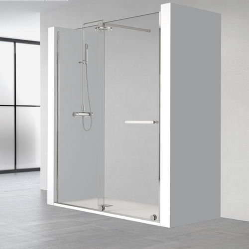 Parete doccia scorrevole - VY-210 - PROFILTEK - fissa / rettangolare / a nicchia
