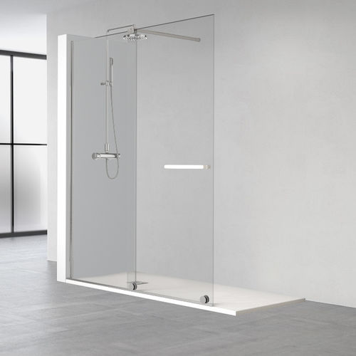Parete doccia scorrevole - VY-250 - PROFILTEK - rettangolare / d'angolo / in vetro temprato