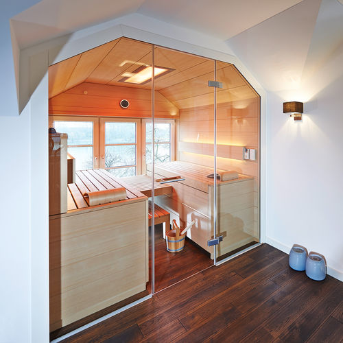 Sauna per uso residenziale - KLAFS - in legno / per interni / prefabbricata
