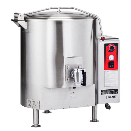 Marmitta elettrica - GL80E - VULCAN - a vapore / a pavimento / professionale