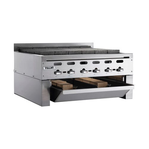 Grill a legna - SMOKER-VACB - VULCAN - da bancone / professionale / in acciaio inossidabile