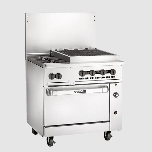 Piastra di cottura a gas - 36C-2B24CB - VULCAN - professionale