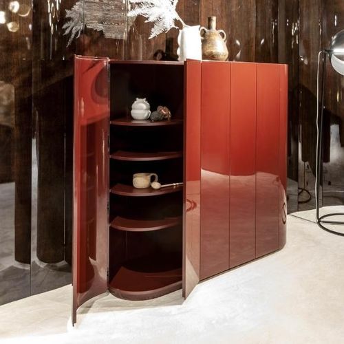 Credenza contemporanea - Collectionist - LAURAMERONI - in legno laccato / in legno tinto / con cassetti