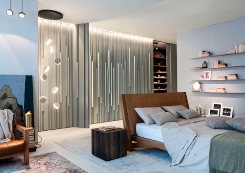 Armadio modulare - Bamboo  - LAURAMERONI - contemporaneo / in legno laccato / in legno tinto