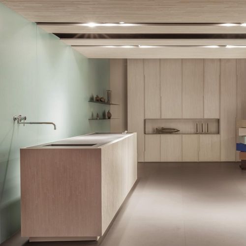 Cucina contemporanea - Bellagio  - LAURAMERONI - in legno / in cristallo / in marmo
