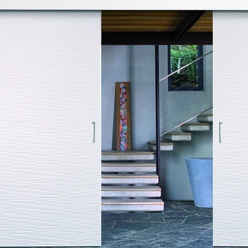 Porta da interno - Decor  - LAURAMERONI - in legno / scorrevole / contemporanea