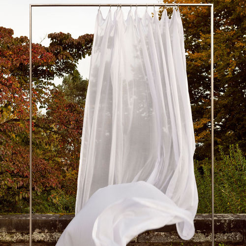 Tendina voile a tinta unita - BENU PURE FR  - Fischbacher 1819 - poliestere FR / lavabile / antifiamma
