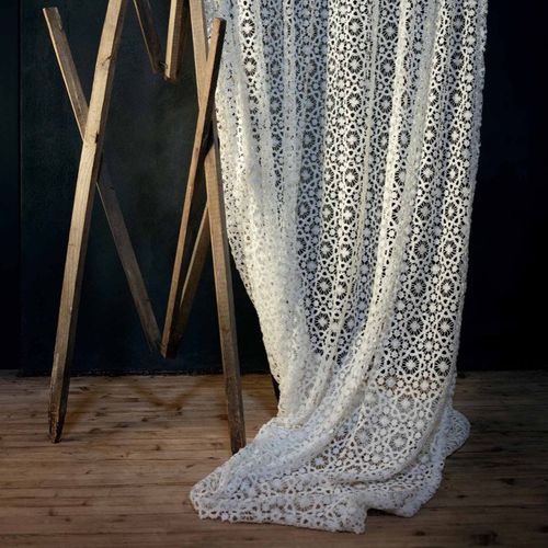 Tendina voile a motivi - MURANO - Fischbacher 1819 - in poliestere / per uso residenziale