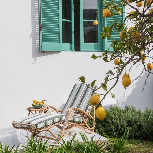 Tessuto da tappezzeria - CAPRI VILLA JOVIS   - Fischbacher 1819 - per tende / per protezione solare / a righe