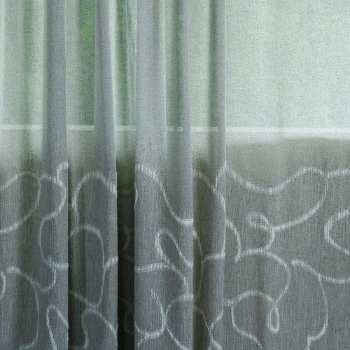 Tessuto per tende - PAULINE - Fischbacher 1819 - a motivi / in cotone / in lino