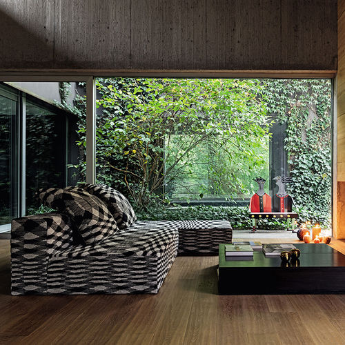 Tessuto da tappezzeria - WINTER FLAME - MISSONI HOME - con motivi geometrici / in lana / in velluto