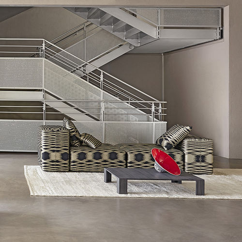 Tessuto da tappezzeria - POPPIES FLAME RETARDANT - MISSONI HOME - con motivi geometrici / in Trevira CS® / Jacquard