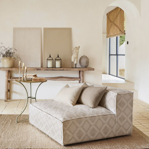 Tessuto da tappezzeria - SAHEL : MERE  - ALHAMBRA - per tende / con motivi geometrici / in cotone