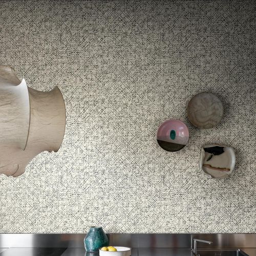 Rivestimento murale per interni - DIECIELODE - Rubelli - in vinile / con motivo stampato / non tessuto