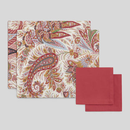 Tovaglietta americana in cotone - 212K4995779660800 - etro - contemporanea