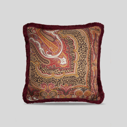 Cuscino quadrato - 222K4745291520600 - etro - a motivi / in seta / in cotone
