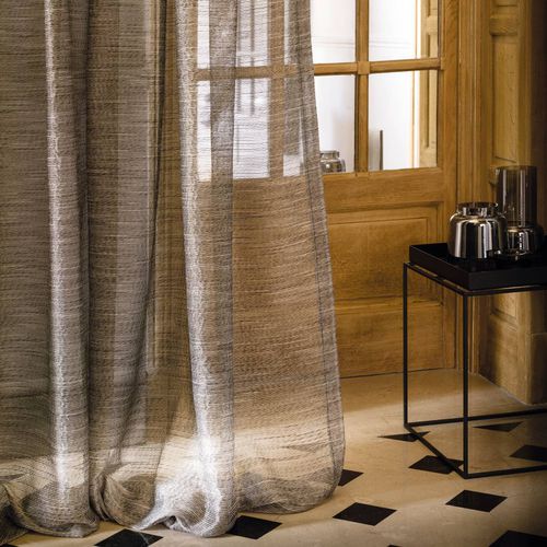Tendina voile a tinta unita - ATELIER FLOU  - CASAMANCE - in lana / in viscosa / in poliestere