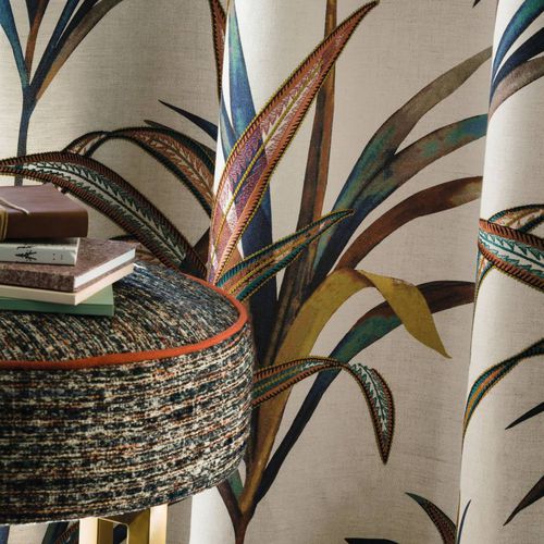 Tessuto da tappezzeria - CREATION - CASAMANCE - per tende / con motivi naturali / in cotone