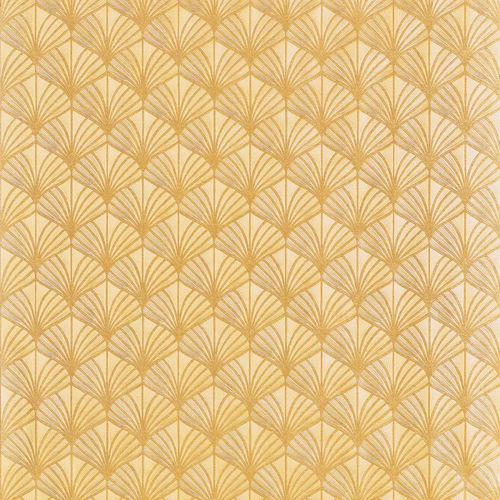 Carta da parati contemporanea - ORION  - CASAMANCE - in vinile / floreale / aspetto tessuto
