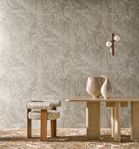 Rivestimento murale per interni - NASTRO  - CASAMANCE - in cotone / in poliestere / con motivo stampato