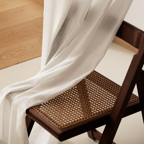 Tendina voile a tinta unita - AMBIL  - PEPE PENALVER - in lino / in cotone / in Tencel®