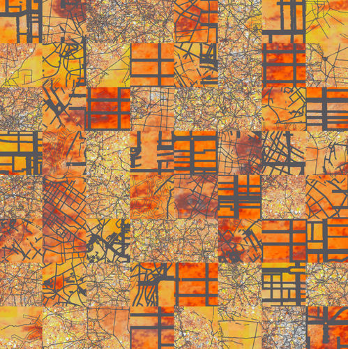 Moquette a quadrotte - CITYSCAPES MODULAR SCHUFFLE  - egetæpper - tufted / bouclé / sintetica