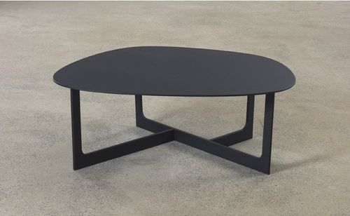 Tavolino basso contemporaneo - INSULA : EJ 190-199 - Erik Jørgensen - in linoleum / in alluminio laccato / professionale