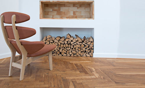 Chauffeuse contemporanea - CLASSIC : EJ 5-C - Erik Jørgensen - in tessuto / in legno / per edifici pubblici