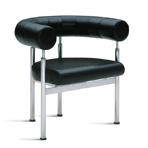 Poltrona contemporanea - PIPELINE : EJ 900-1 - Erik Jørgensen - in pelle / in acciaio / in poliuretano