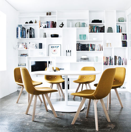 Tavolo da riunione contemporaneo - INSULA BASE : EJ 170-172 - Erik Jørgensen - in laminato / in acciaio laccato / professionale