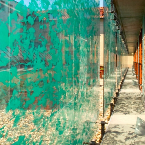 Pannello in vetro di sicurezza - ARTLITE SILKSCREEN - AGC Glass Europe - isolante / laminato / temprato