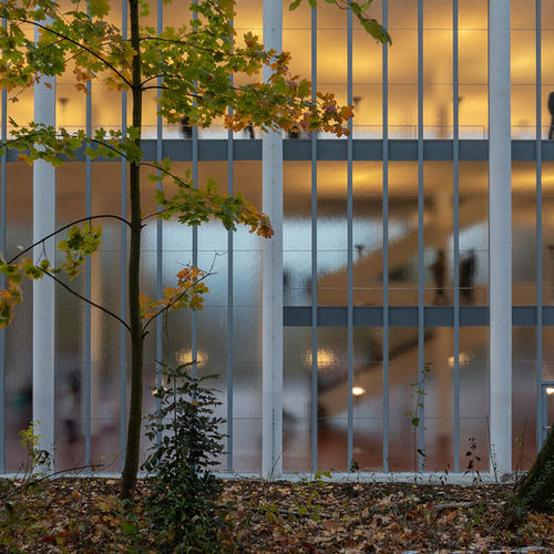 Pannello in vetro ignifugo - IMAGIN - AGC Glass Europe - laminato / a doppi vetri / armato