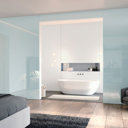 Pannello decorativo per arredamento - LACOBEL - AGC Glass Europe - per interni / di protezione / ad alta resistenza