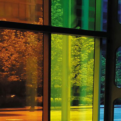 Pannello in vetro di sicurezza - MY COLOUR BY STRATOBEL - AGC Glass Europe - laminato / colorato / per parete