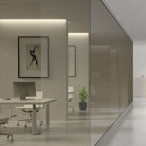 Pannello in vetro di sicurezza - STRATOBEL COLOUR CLASSIC - AGC Glass Europe - laminato / trasparente / opaco