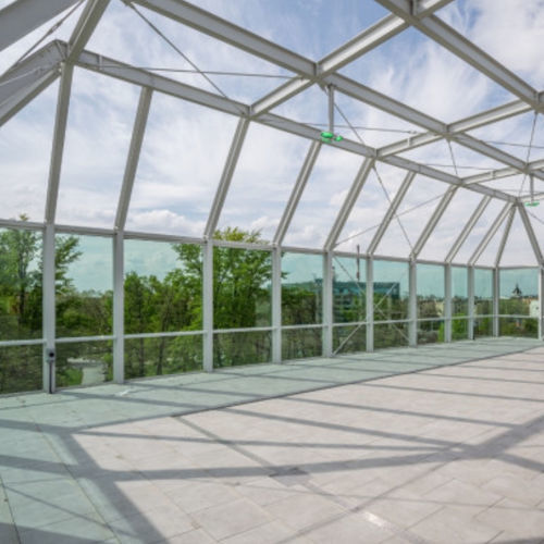 Pannello in vetro di sicurezza - STRATOBEL - AGC Glass Europe - antiesplosione / con isolamento termico / a controllo solare