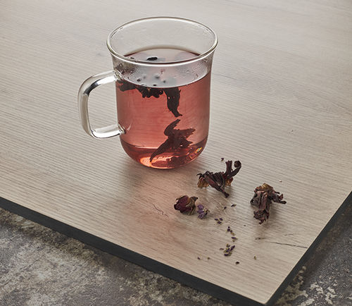 Laminato decorativo HPL - REYSITOP® - Polyrey - aspetto legno / aspetto pietra / aspetto metallo