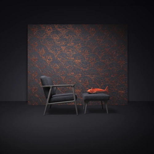 Poggiapiedi contemporaneo - Zio  - moooi - in tessuto / in rovere / di Marcel Wanders