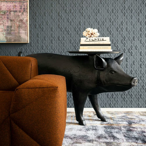 Tavolo d'appoggio design originale - Pig  - moooi - in ABS / in poliestere / con base in poliestere