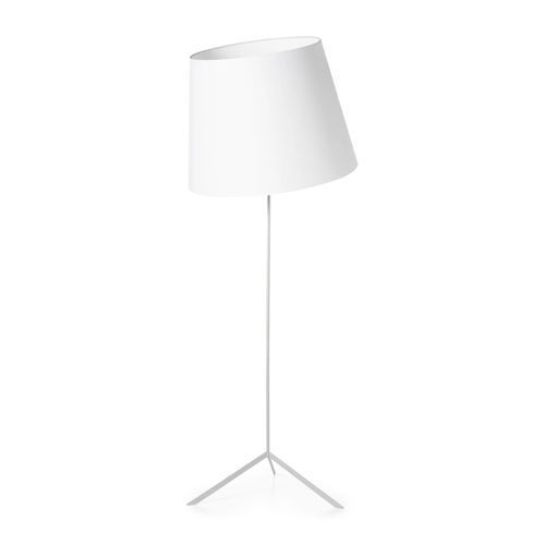 Lampada da terra - Double Shade - moooi - in acciaio con rivestimento a polvere / in cotone / in PVC