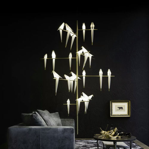 Lampadario design originale - Perch Tree - moooi - in polipropilene / in alluminio / in acciaio