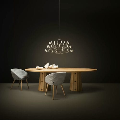 Lampadario design originale - Coppélia  - moooi - in policarbonato / in acciaio inossidabile / contract