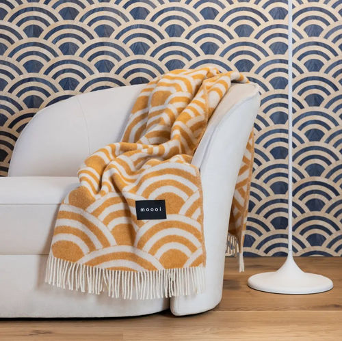 Coperta in lana - Lucky O's - moooi