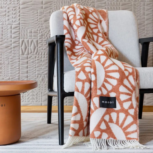 Coperta in lana - Woodblock Beetle - moooi