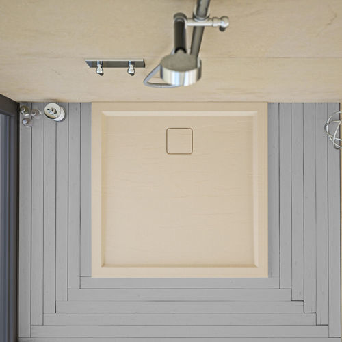 Piatto doccia quadrato - SL - matki showering - rialzato / in ceramica / antiscivolo