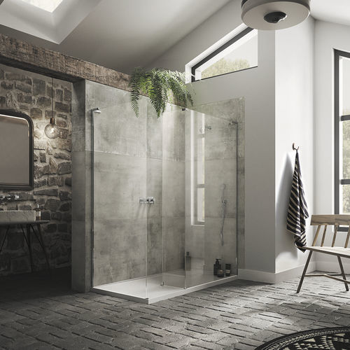 Box doccia in vetro - NWCC - matki showering - a libro / d'angolo / per uso residenziale