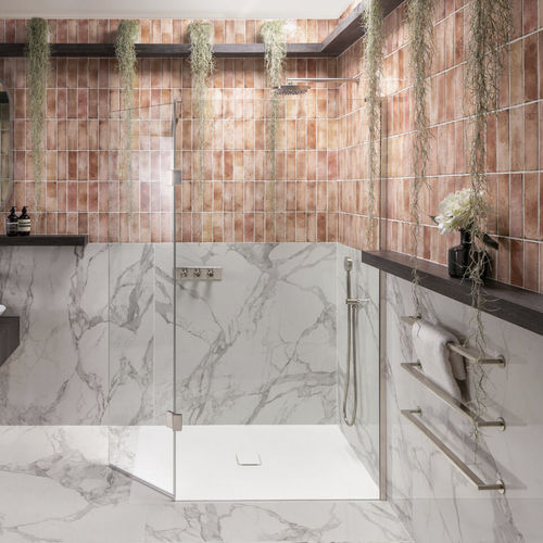 Box doccia in vetro - EWPH - matki showering - con porta pivotante / d'angolo / per uso residenziale